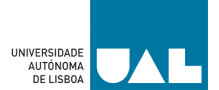 UAL logo representing Rak's academic training in communication and design at Universidade Autónoma de Lisboa.