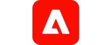 Adobe logo showcasing Rak’s skills in creative tools like Adobe XD, Photoshop, and Illustrator for design projects.